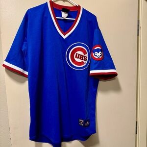 Retro buttonless Cooperstown Chicago Cubs Jersey